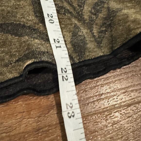 VTG Tzeadle Art to Wear Reversible Brocade Jacket Palm Fronds Pocket Polka Dot - Picture 9 of 9